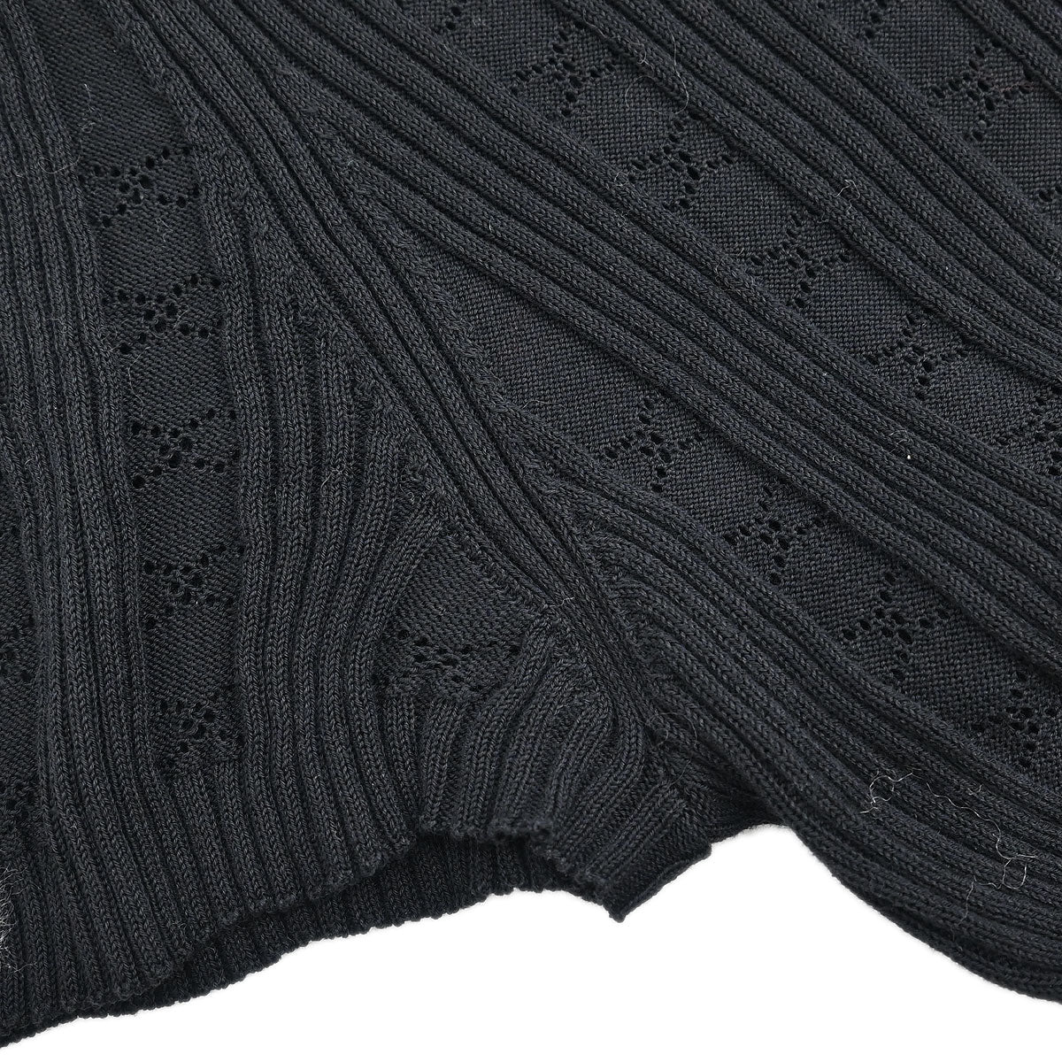 Chanel Short Sleeve Top Black #42