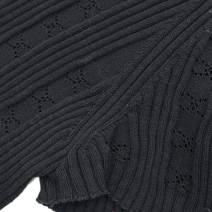 Chanel Short Sleeve Top Black #42