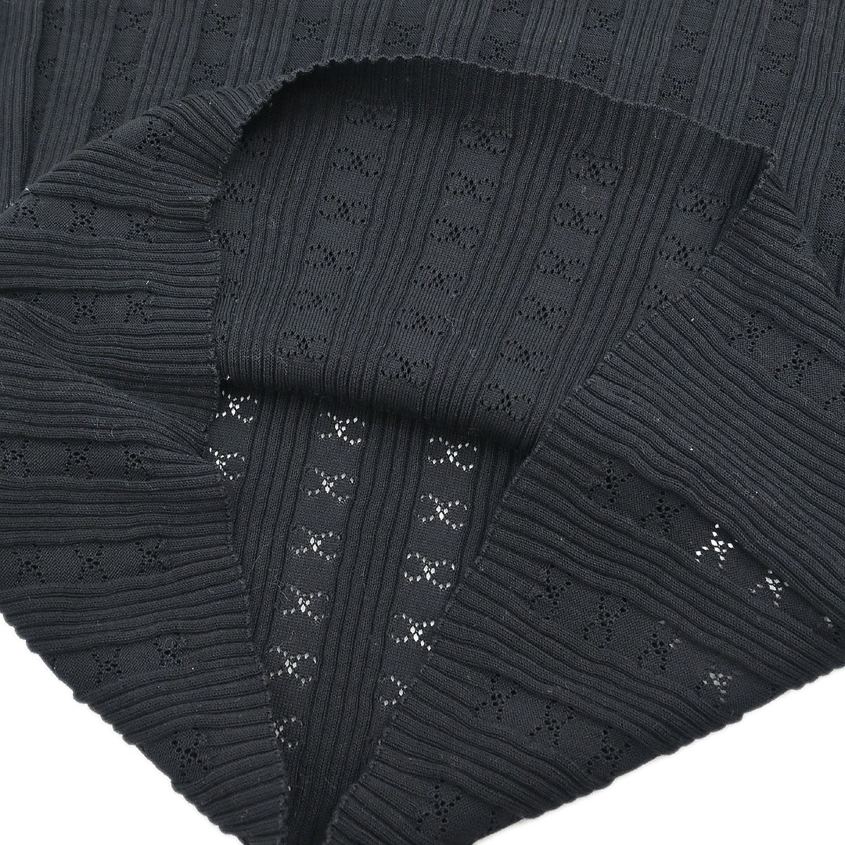 Chanel Short Sleeve Top Black #42