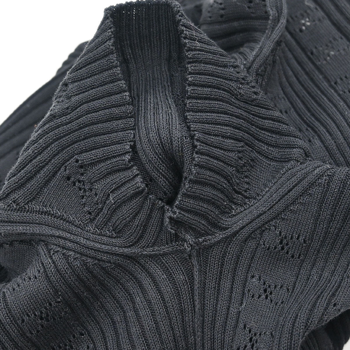 Chanel Short Sleeve Top Black #42