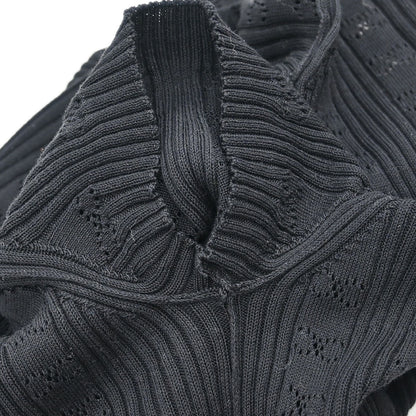 Chanel Short Sleeve Top Black #42