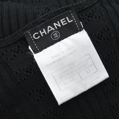 Chanel Short Sleeve Top Black #42