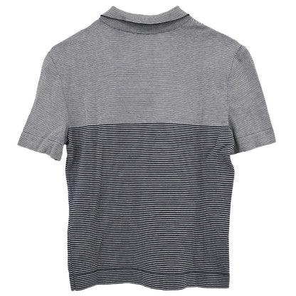 Chanel Short Sleeve Polo Shirt Top Navy #38