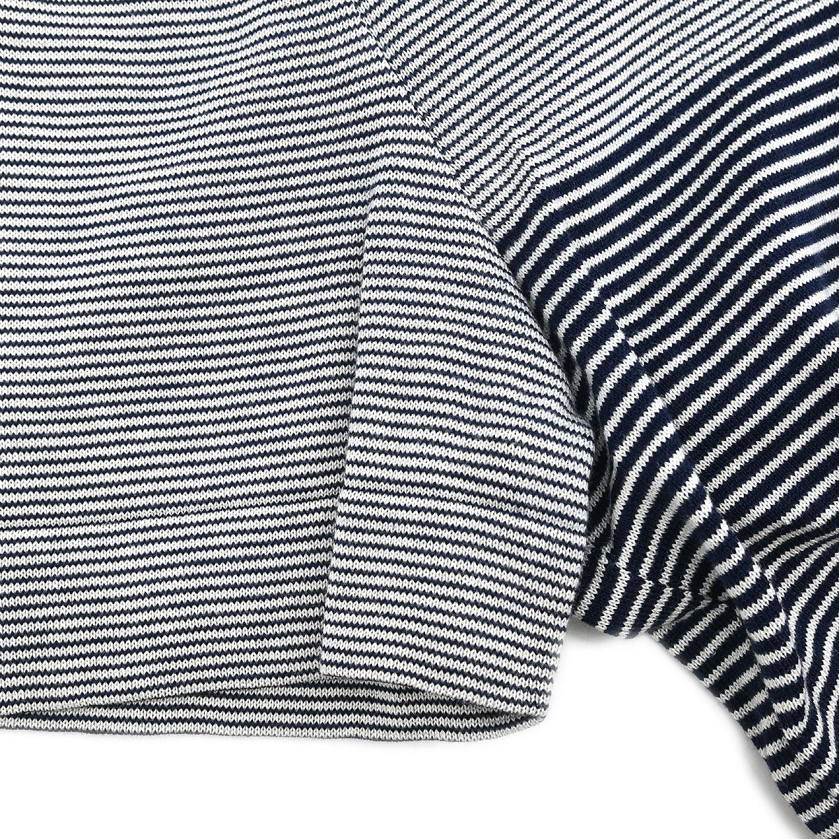 Chanel Short Sleeve Polo Shirt Top Navy #38