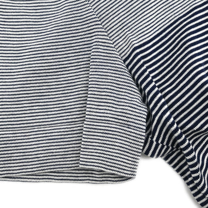 Chanel Short Sleeve Polo Shirt Top Navy #38