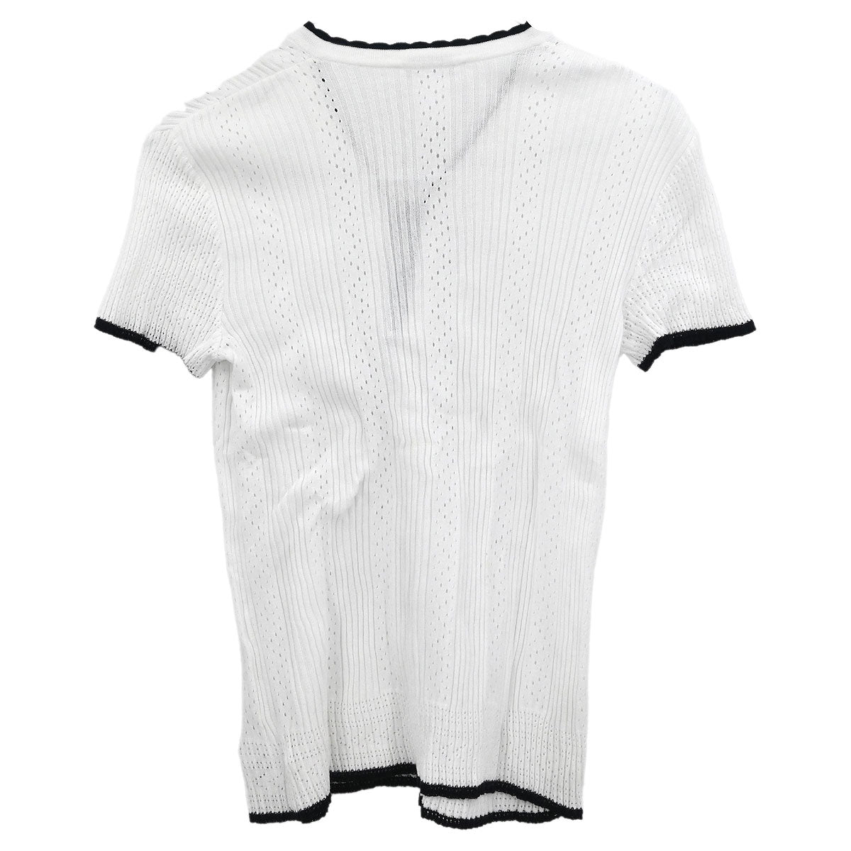 Chanel Short Sleeve Top White #42