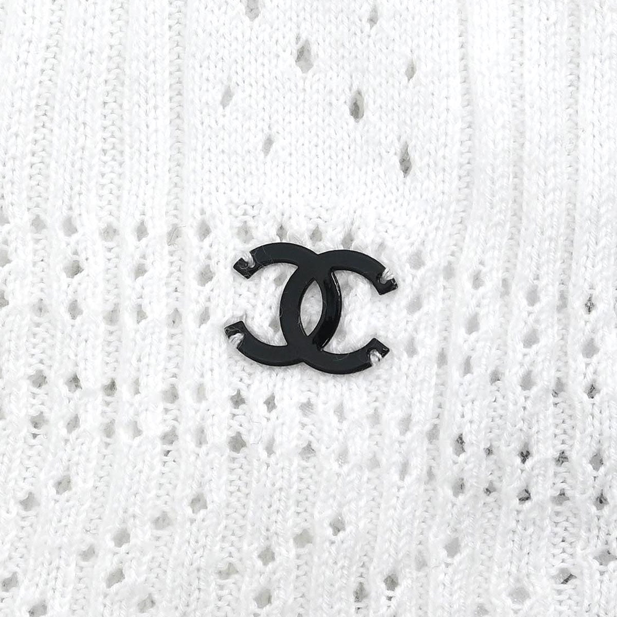 Chanel Short Sleeve Top White #42