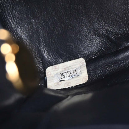 Chanel 1991-1994 Navy Caviar Camera Bag Small