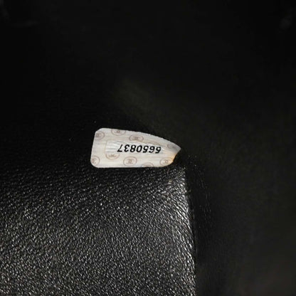 Chanel 2000-2001 Black Caviar Top Handle Kelly Handbag