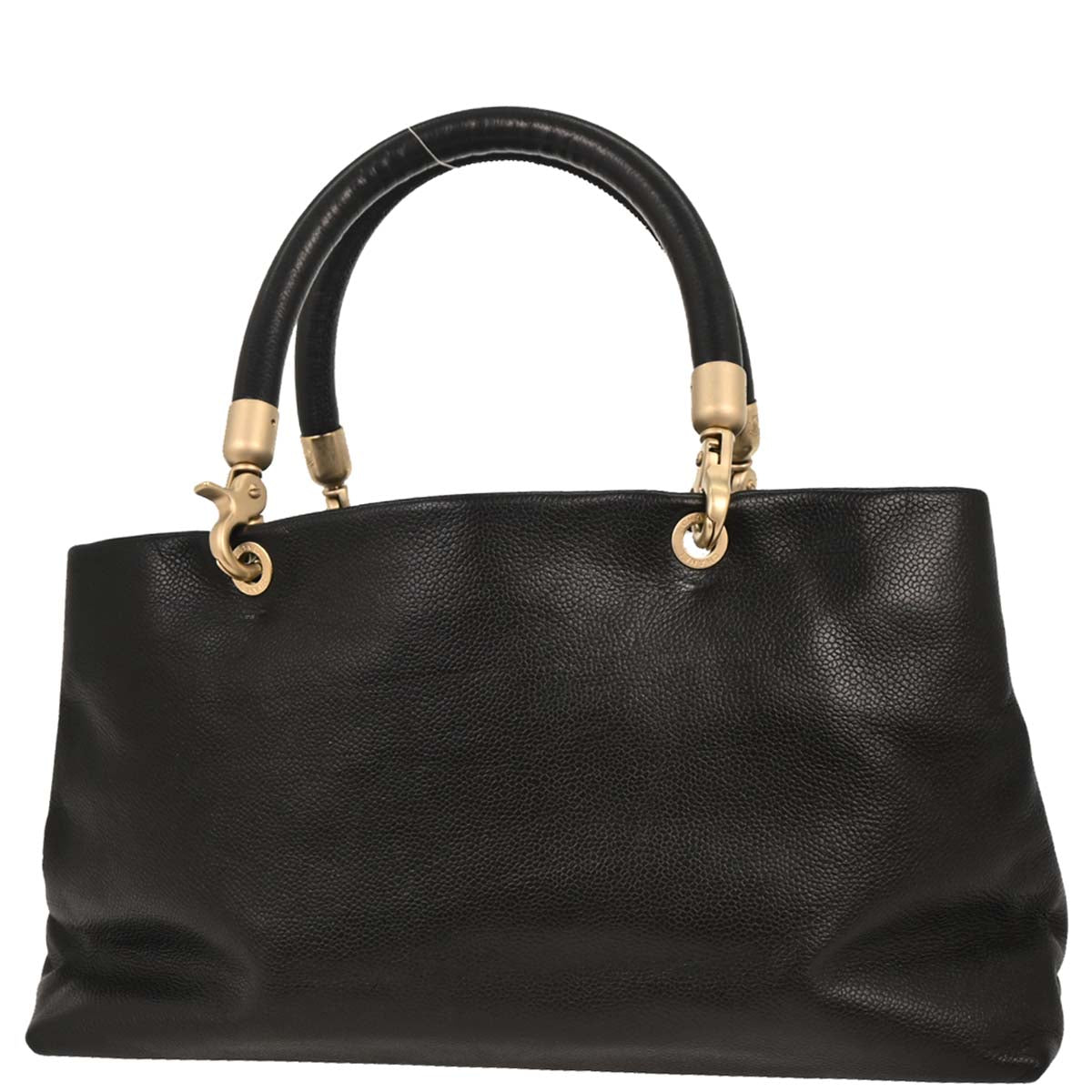 Chanel 2003-2004 Black Calfskin Handbag