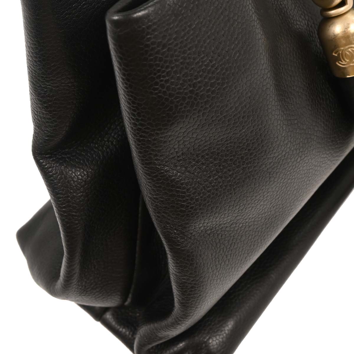 Chanel 2003-2004 Black Calfskin Handbag