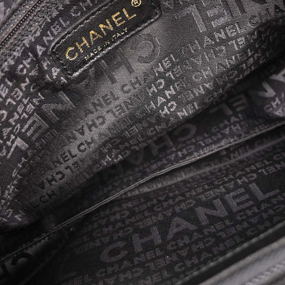 Chanel 2003-2004 Black Calfskin Handbag