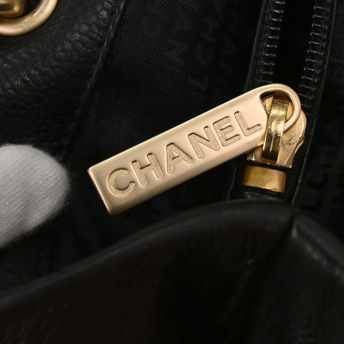 Chanel 2003-2004 Black Calfskin Handbag