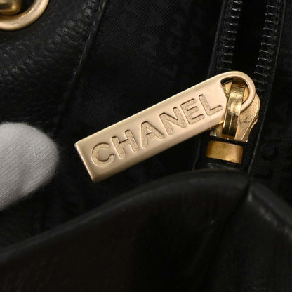 Chanel 2003-2004 Black Calfskin Handbag