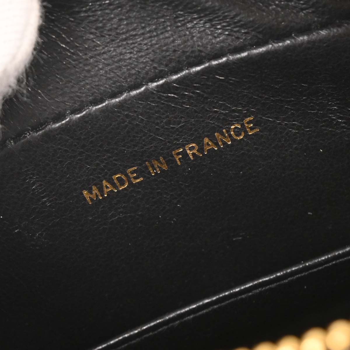 Chanel 1994-1996 Black Caviar Camera Bag Mini