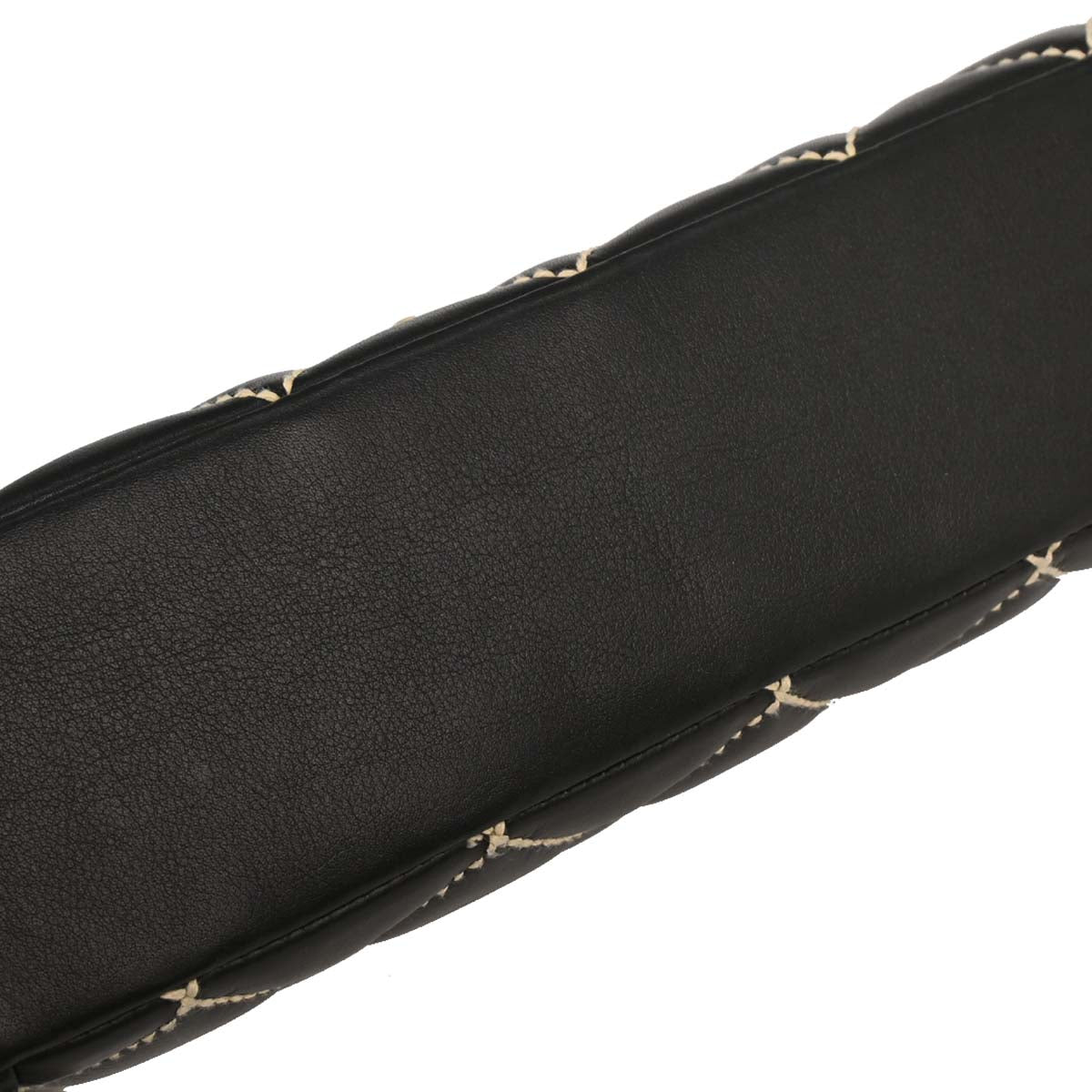 Chanel 2004-2005 Black Calfskin Wild Stitch Handbag