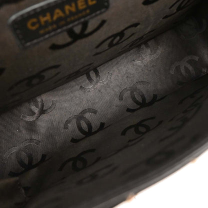 Chanel 2004-2005 Black Calfskin Wild Stitch Handbag