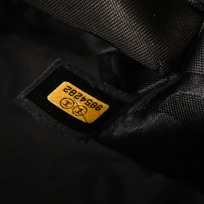 Chanel 2004-2005 Black Calfskin Wild Stitch Handbag