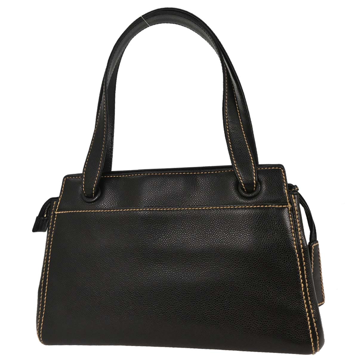 Chanel 2004-2005 Black Caviar Handbag