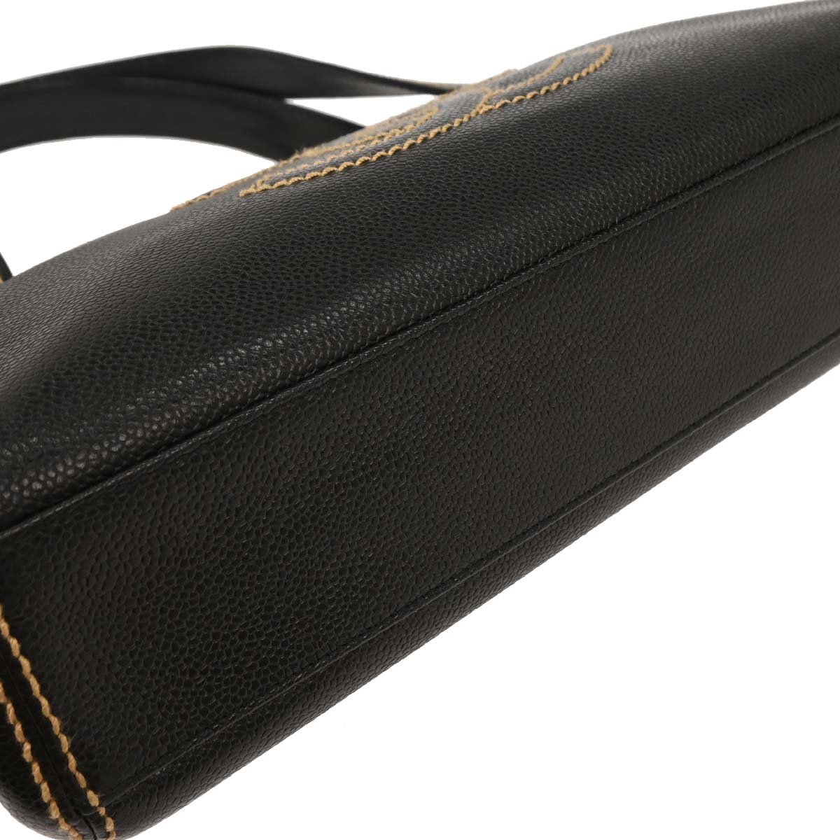 Chanel 2004-2005 Black Caviar Handbag