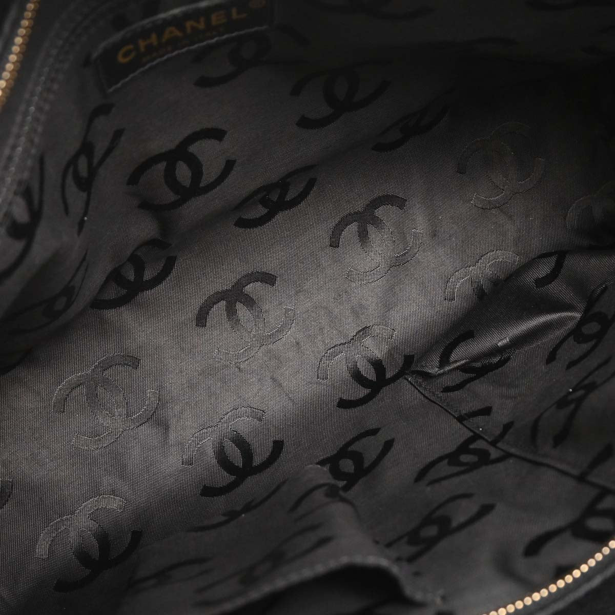 Chanel 2004-2005 Black Caviar Handbag