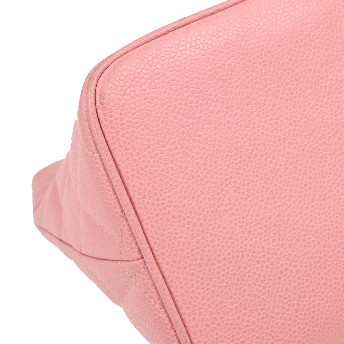 Chanel 2003-2004 Pink Caviar Medallion Tote Handbag