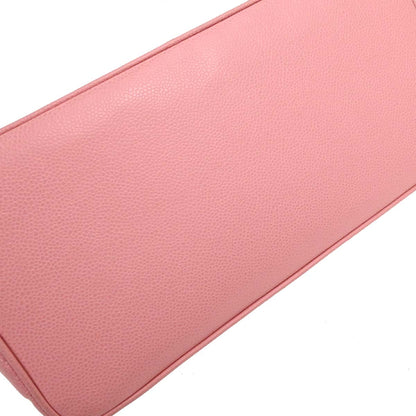 Chanel 2003-2004 Pink Caviar Medallion Tote Handbag