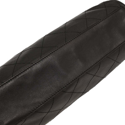 Chanel 2005-2006 Black Lambskin Ultimate Soft Hobo Handbag