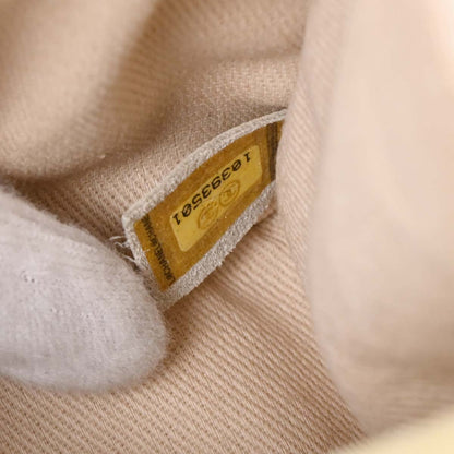 Chanel Light Pink Canvas Shoulder Bag