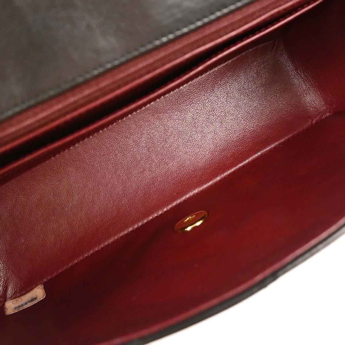 Chanel 1991-1994 Black Lambskin Small Diana Shoulder Bag