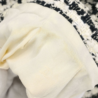 Chanel Single Breasted Jacket Black #42