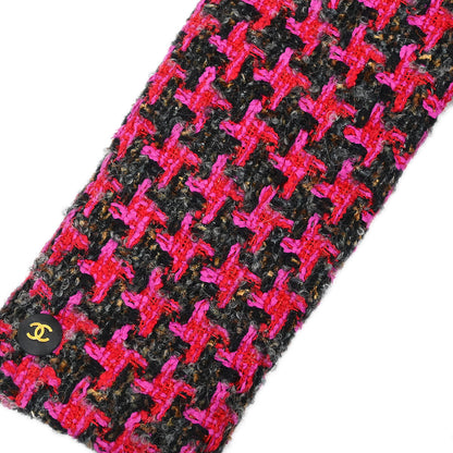 Chanel Single Breasted Collarless Jacket Pink #40