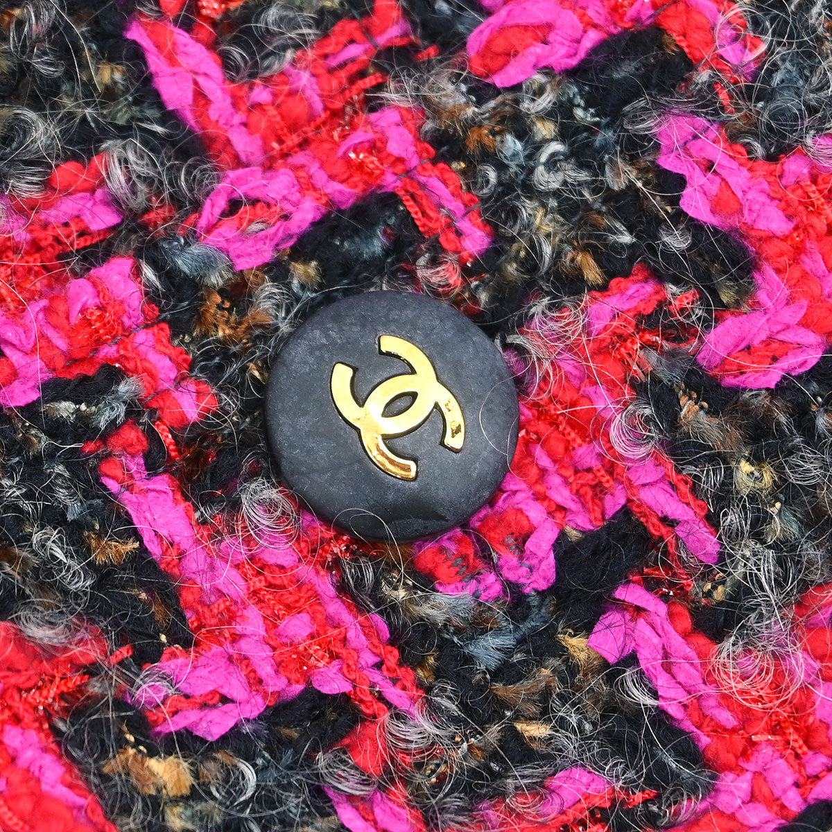 Chanel Single Breasted Collarless Jacket Pink #40