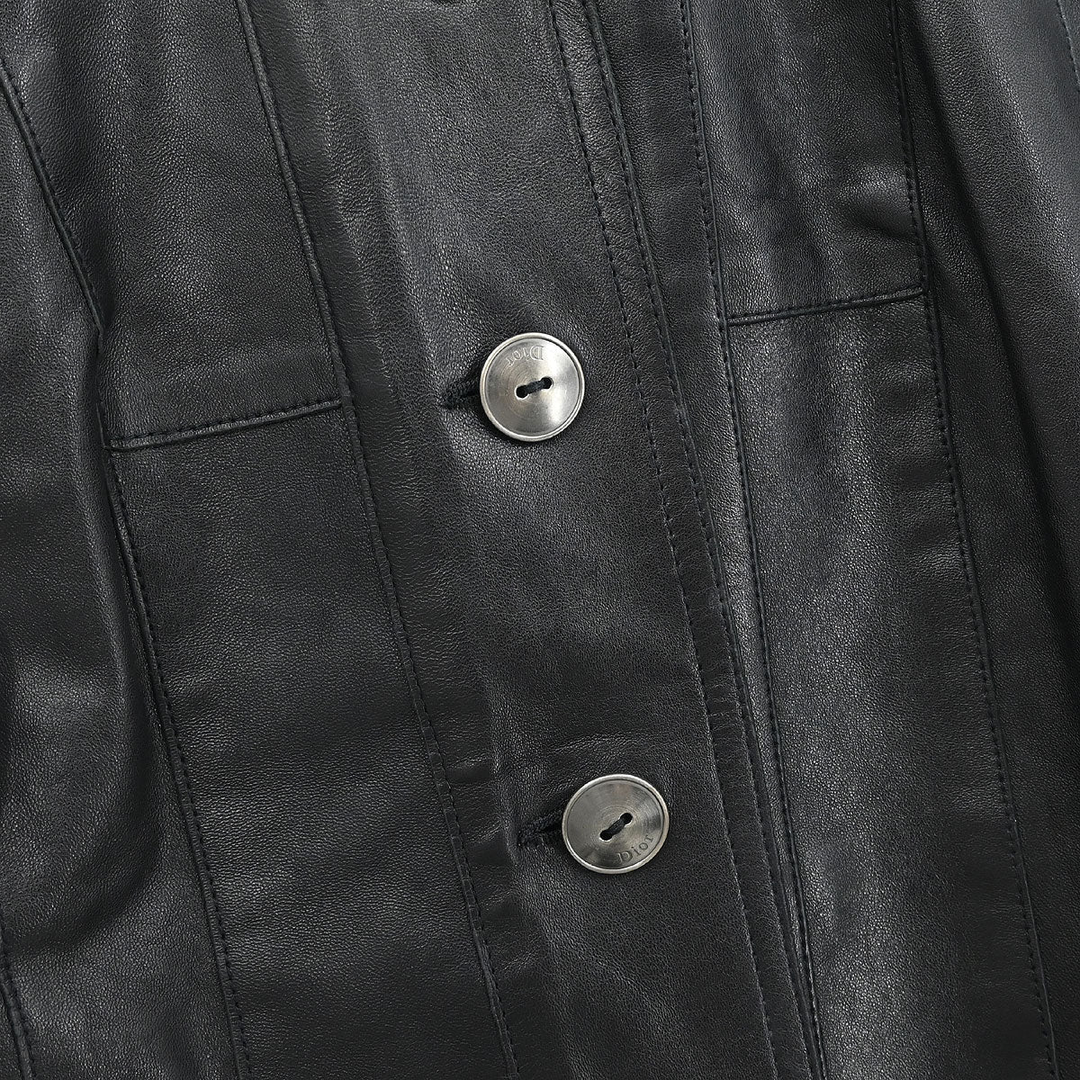 Christian Dior Single Breasted Jacket Black 3A14022053 #38