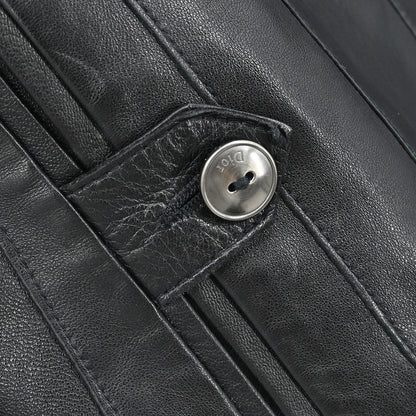 Christian Dior Single Breasted Jacket Black 3A14022053 #38