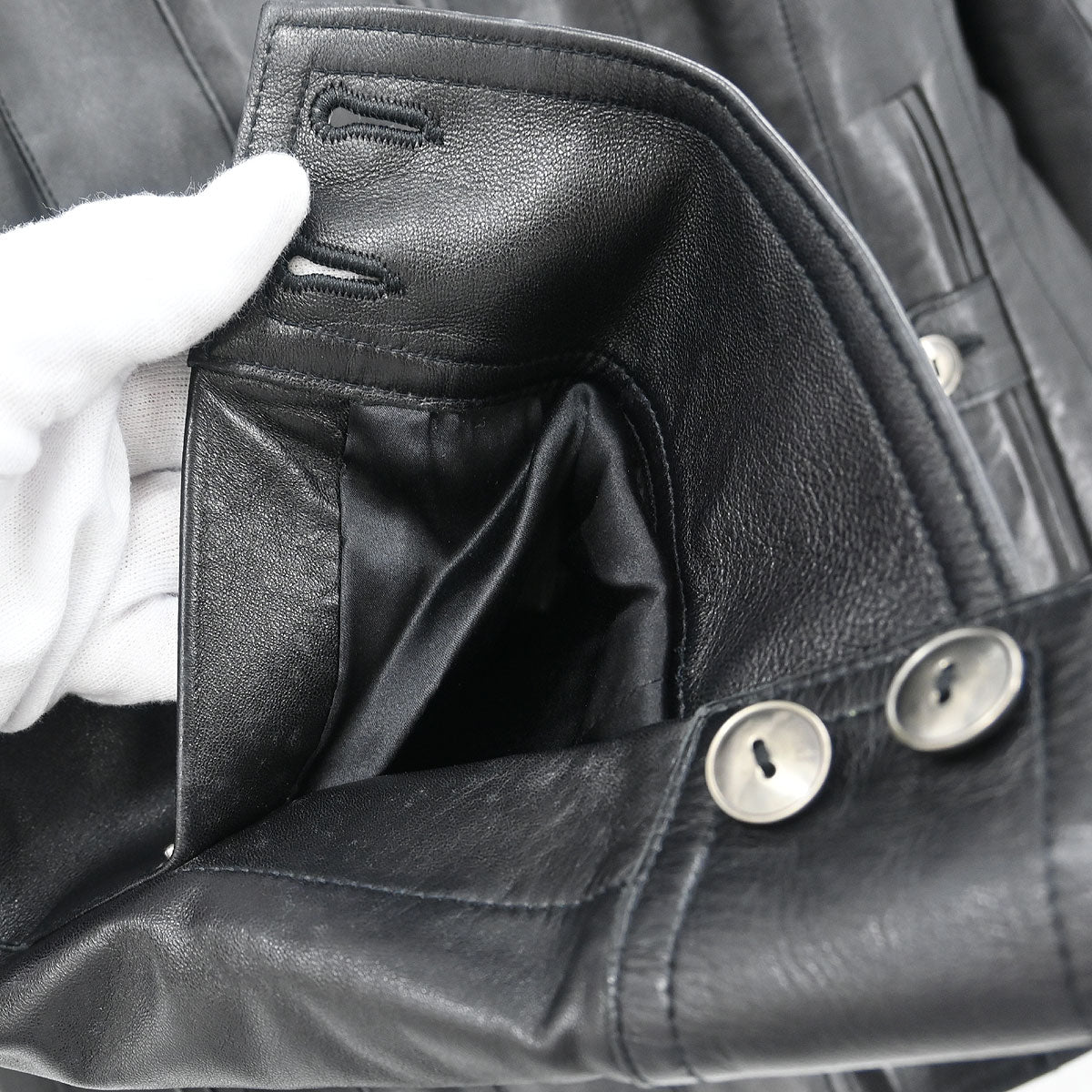 Christian Dior Single Breasted Jacket Black 3A14022053 #38