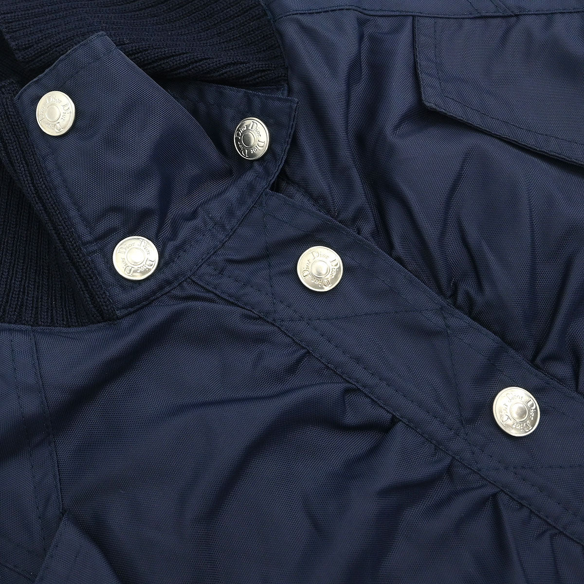 Christian Dior Single Breasted Jacket Navy #36