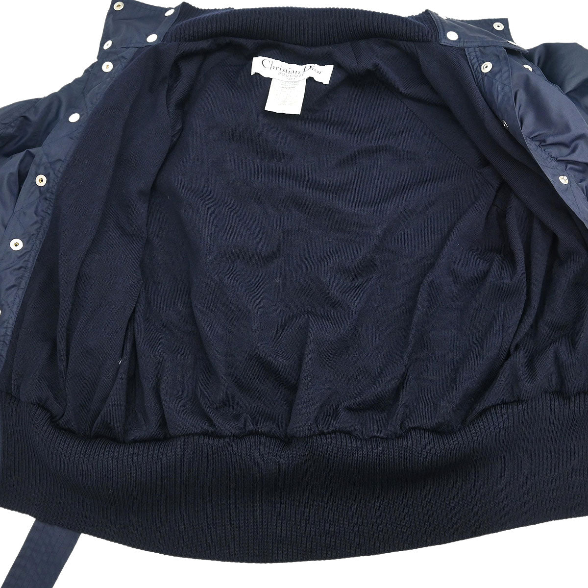 Christian Dior Single Breasted Jacket Navy #36