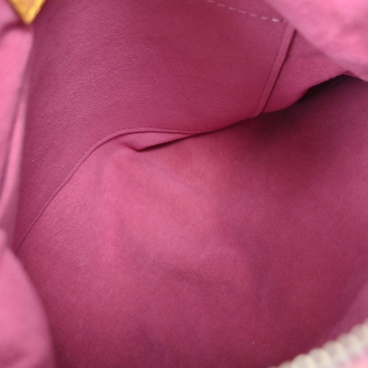 Louis Vuitton Pink Monogram Denim Baggy PM Shoulder Bag M95212