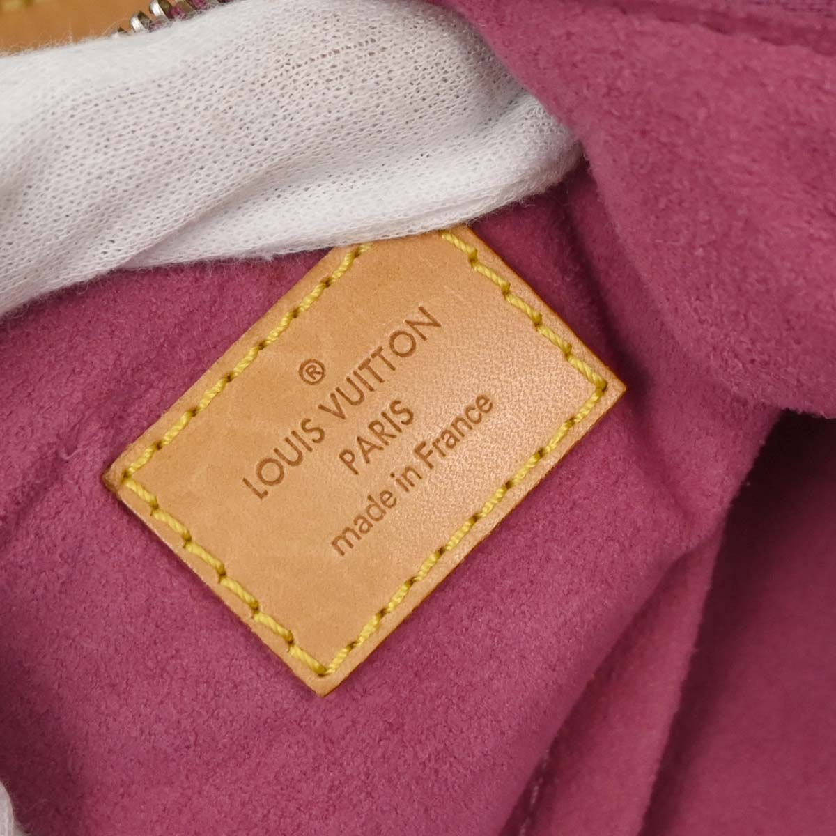 Louis Vuitton Pink Monogram Denim Baggy PM Shoulder Bag M95212