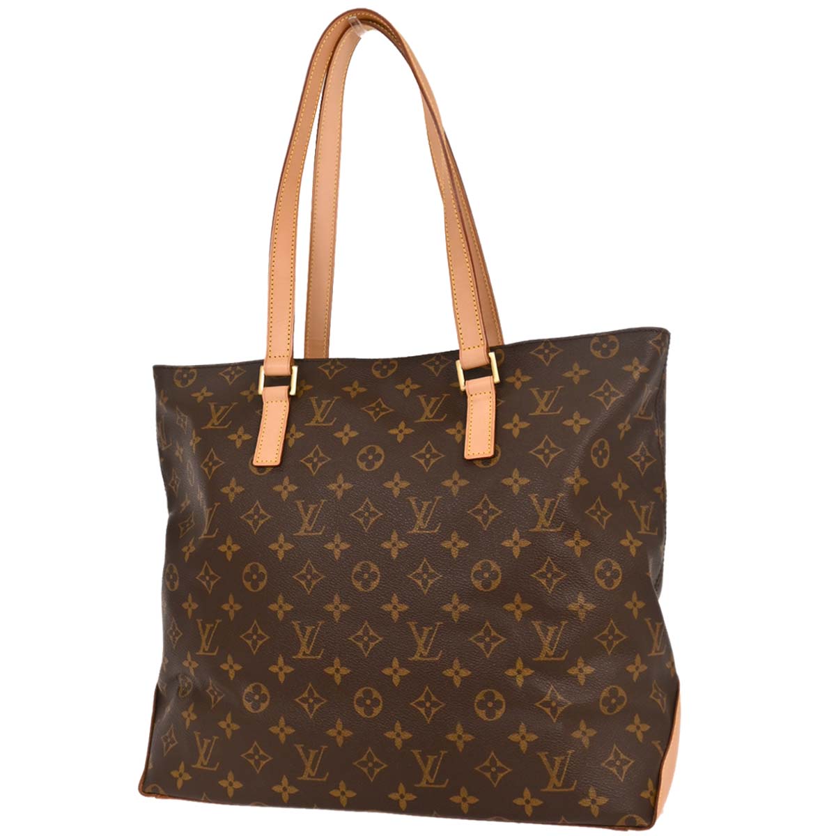 Louis Vuitton Monogram Cabas Mezzo Tote Handbag M51151