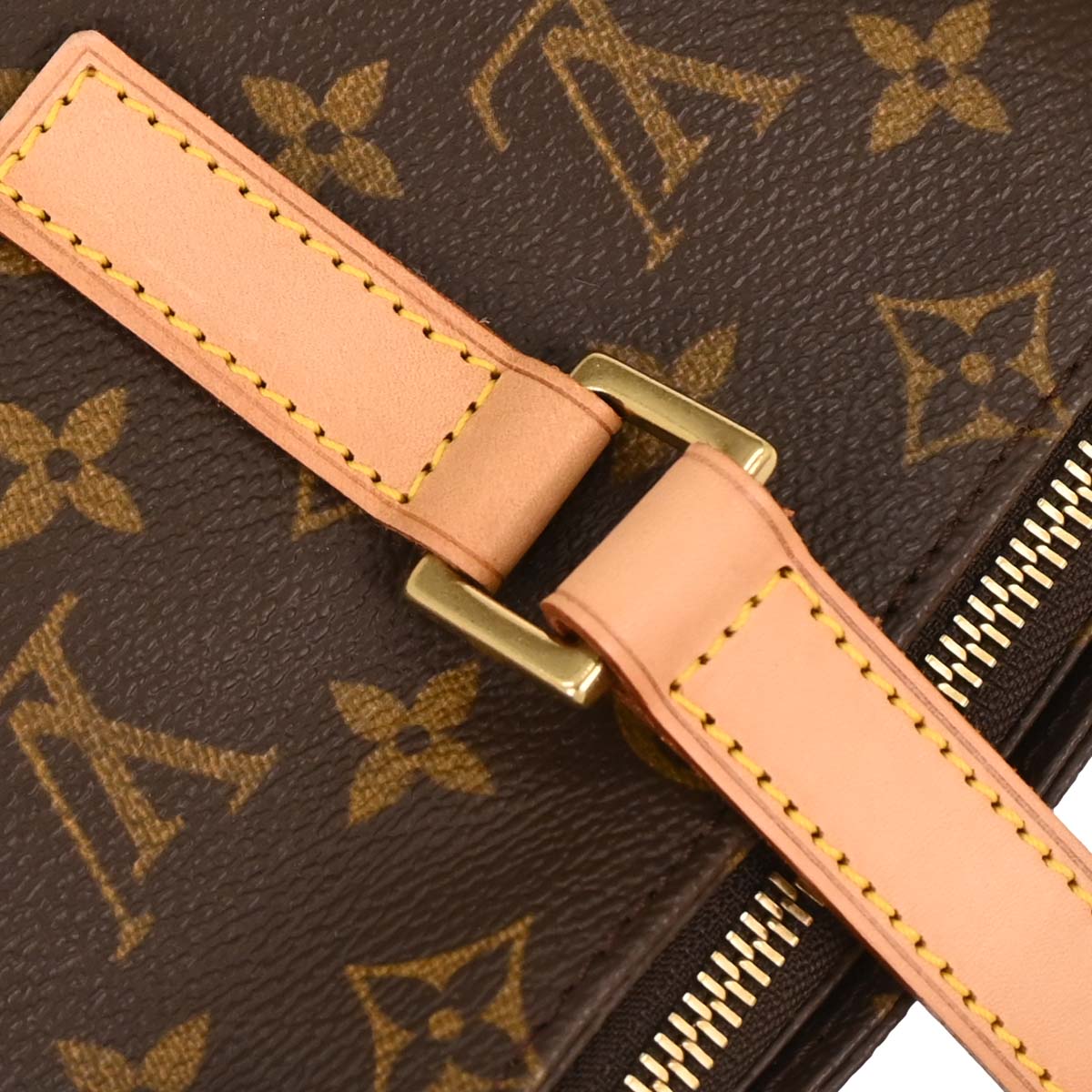 Louis Vuitton Monogram Cabas Mezzo Tote Handbag M51151