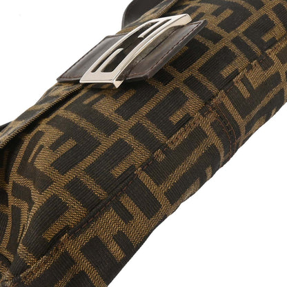 Fendi Brown Zucca Baguette Handbag