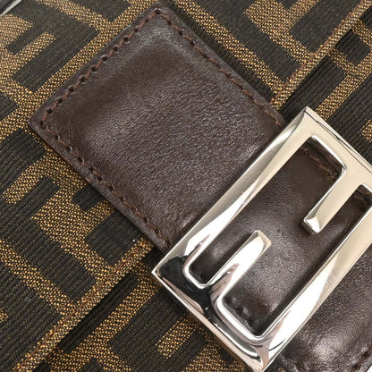 Fendi Brown Zucca Baguette Handbag