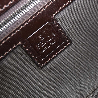 Fendi Brown Zucca Baguette Handbag