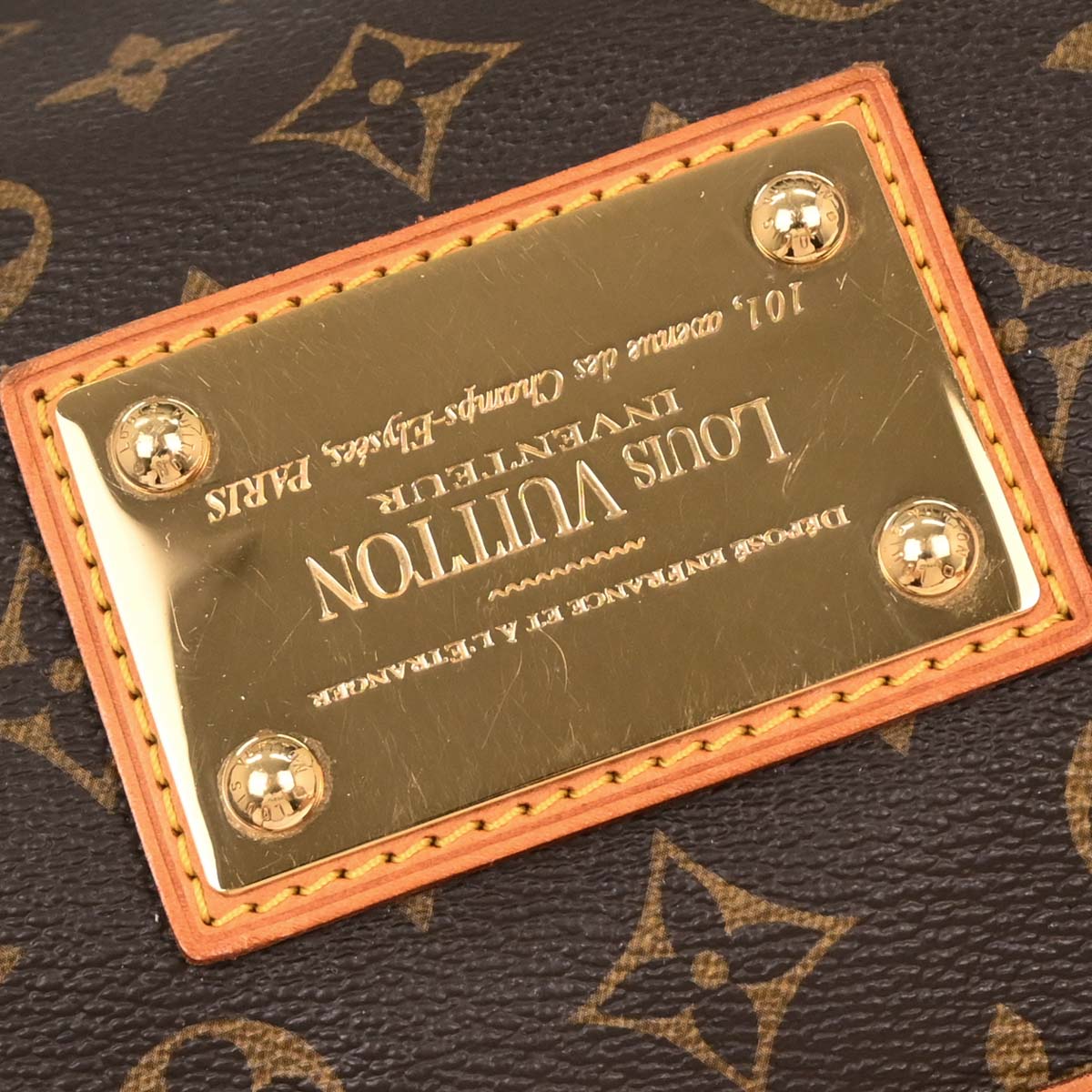 Louis Vuitton Monogram Thames GM Hobo Handbag M56383