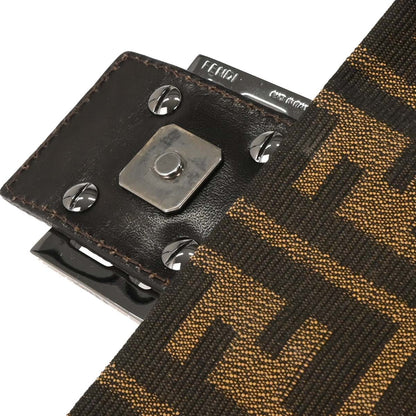 Fendi Brown Zucca Baguette Handbag