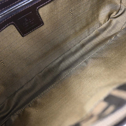 Fendi Brown Black Zucca Hobo Bag