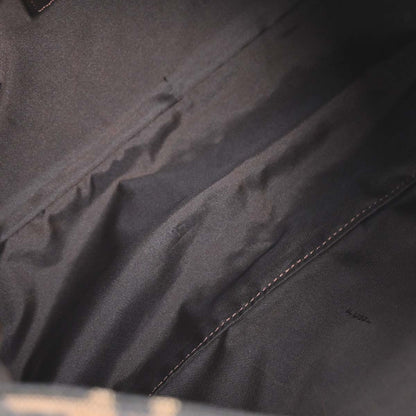 Fendi Brown Canvas Zucca Mamma Baguette Handbag