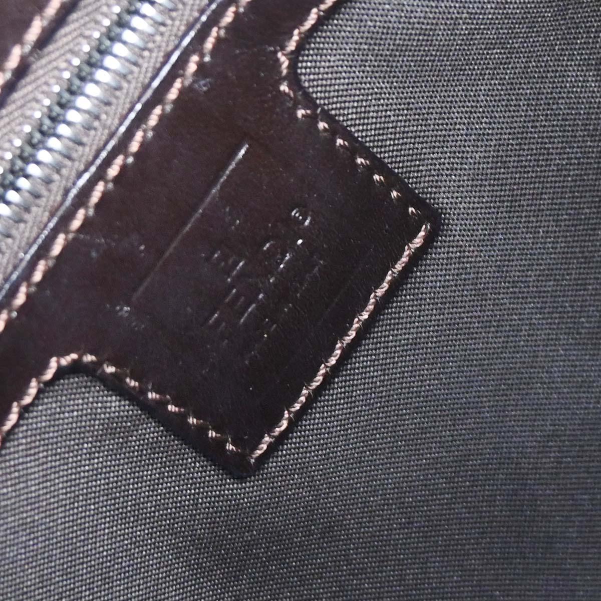 Fendi Brown Canvas Zucca Mamma Baguette Handbag